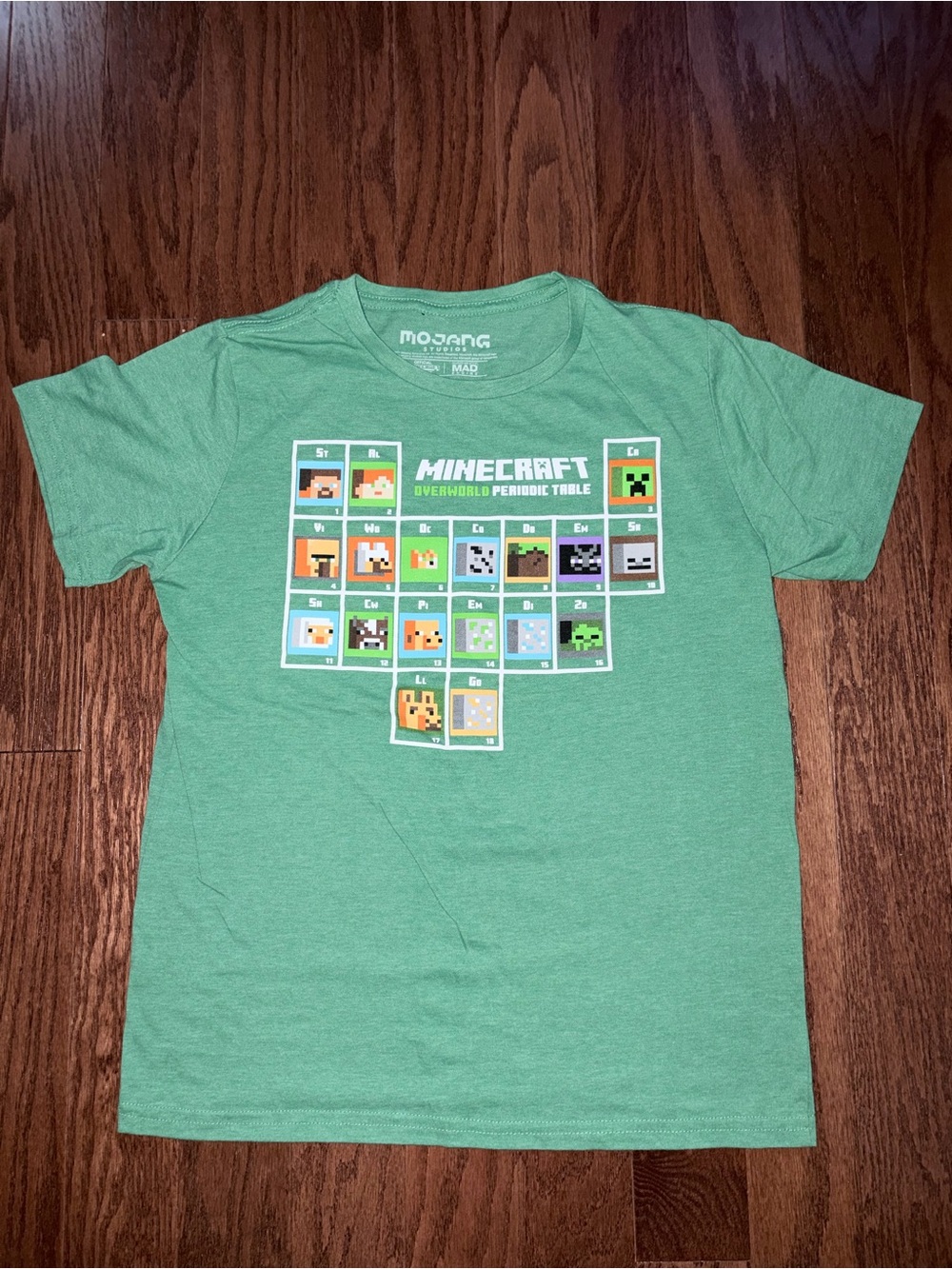 Boys Minecraft Tee XL